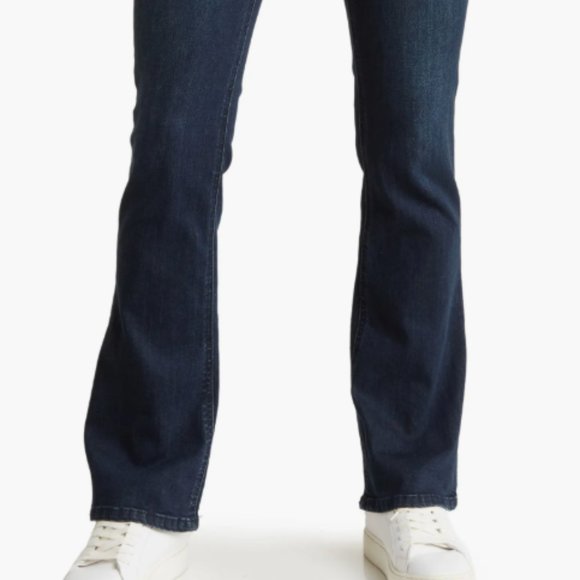 Democracy AB Technology Itty Bitty Bootcut Jeans- Indigo (12P) - Picture 4 of 5